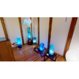 【日本製和紙照明】姫シリーズ和風照明3灯ペンダントライト VPN3-1080　各色　電球別売