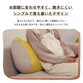 クッション 寄りかかり 日本製 オーガニックコットン 綿100% 無地 洗える 背もたれ 『クララ 寄りかかり』