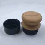 WOOD FOOD 家具用ワックス 丸型抗菌スポンジ アプリケーター