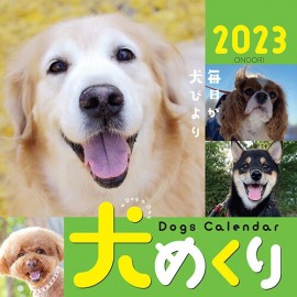 【中央経済社】カレンダー 犬めくり　日めくりカレンダー 2023